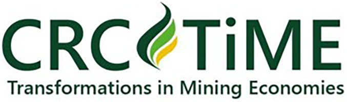 CRC from Transformations in Mining Economies (CRC-TiME) Logo